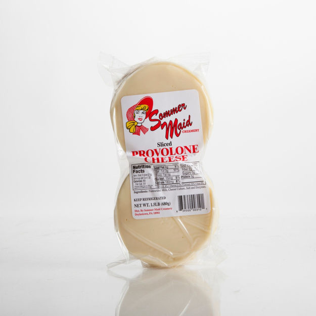 Picture of Sliced Non Smoked PROVOLONE CHEESE