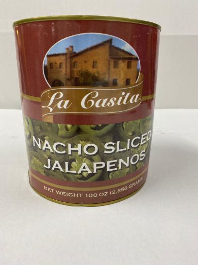 Picture of NACHO SLICED JALAPENOS 100 OZ