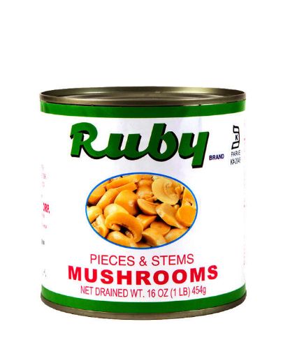 Picture of PIECES & STEMS MUSHROOMS 62 OZ