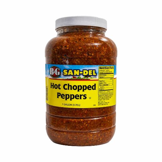 Picture of HOT CHOPPED PEPPERS  (3.78L)