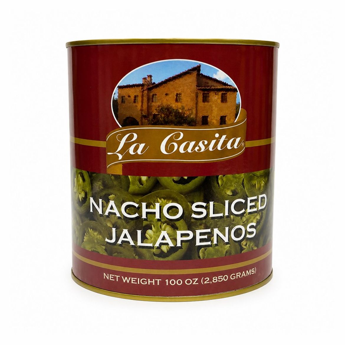 Picture of NACHO SLICED JALAPENOS 100 OZ