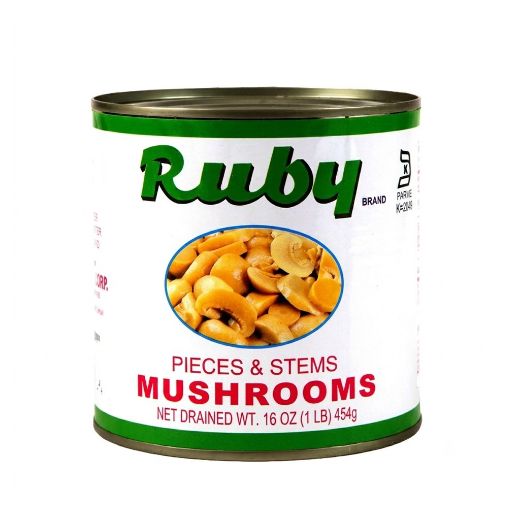 Picture of PIECES & STEMS MUSHROOMS 62 OZ