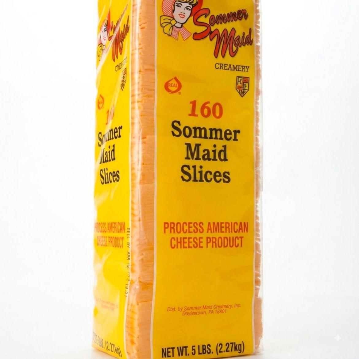 Picture of PROCESS AMERICAN CHEESE PRODUCT  V160- 5 LBS