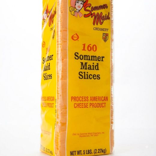 Picture of PROCESS AMERICAN CHEESE PRODUCT  V160- 5 LBS